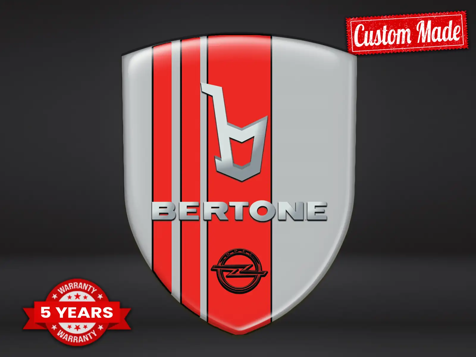 Bertone Pegatinas Logo Negocio Profesional Diseño Resistente